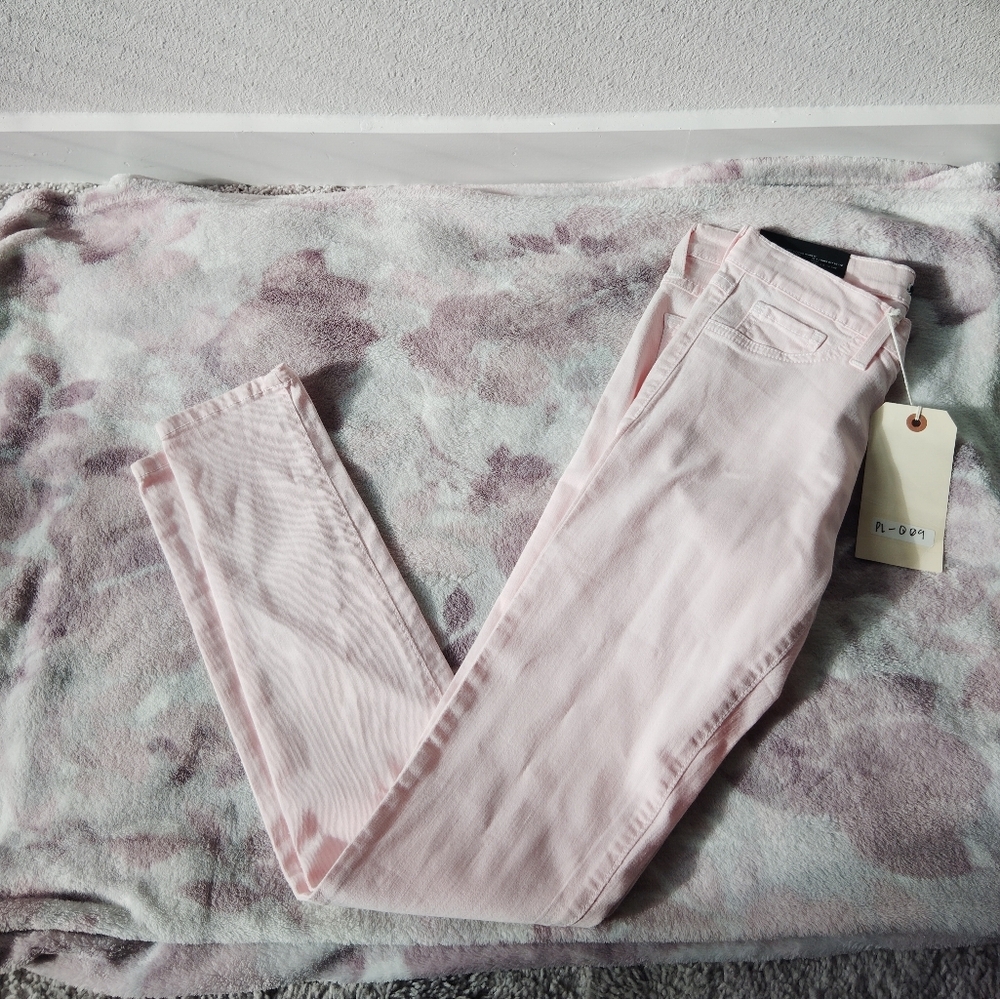 Flying Monkey Light Pink Skinny Jeans - Picture 5 of 6